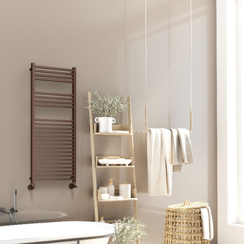 - Barbados Decorative Towel Warmer 500x1200 Copper Antique  - Barbados Decorative Towel Warmer 500x1200 Copper Antique