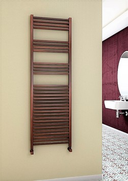 Barbados Decorative Towel Warmer 500x1600 Wood Effect - Thumbnail