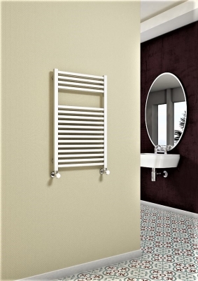 Barbados Decorative Towel Warmer 500x800 White