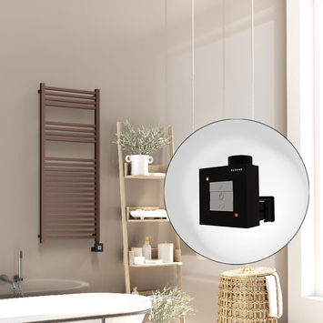  - Barbados Electric Towel Warmer 500x1200 Antique Copper Ktx1 300 W