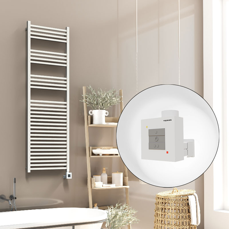 Barbados Electric Towel Warmer 500x1600 White Ktx1 600 W