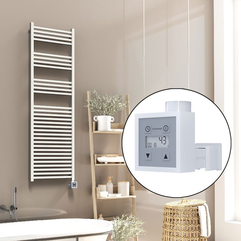 Barbados Sèche Serviettes Electrique 500x1600 Blanc Ktx3 1000 W