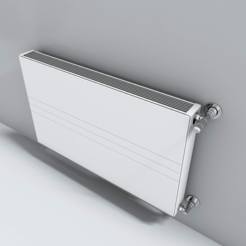 Radiva - Bella Çizgili Dekoratif Panel Radyatör 600x1600 Beyaz