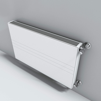  - BELLA Çizgili Dekoratif Panel Radyatör 600x2000 Beyaz