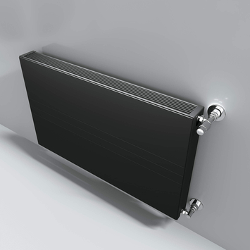 Radiva - Bella Çizgili Dekoratif Panel Radyatör 600x500 Antrasit