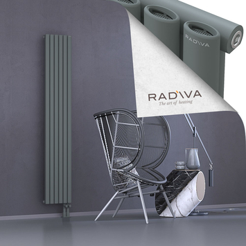 Bia Aluminium Radiator 1800x340 Anthracite - Thumbnail