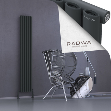 Bia Aluminium Radiator 1800x340 Dark Anthracite - Thumbnail