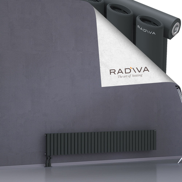 Bia Aluminium Radiator 300x1964 Dark Anthracite - Thumbnail