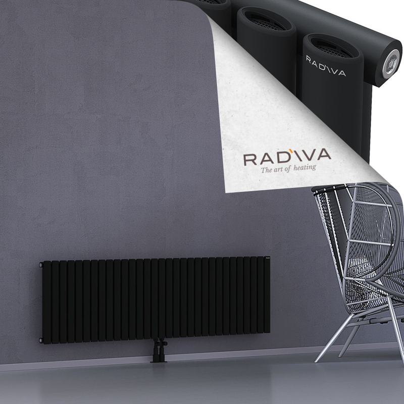 Bia Aluminium Radiator 500x1790 Black