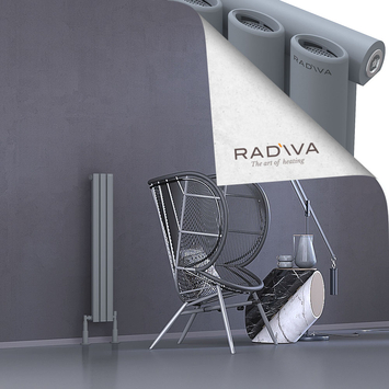Radiva - Bia Radiateur En Aluminium 1000x166 Gris