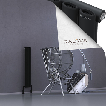 Radiva - Bia Radiateur En Aluminium 1000x166 Noir