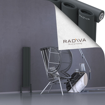 Radiva - Bia Radiateur En Aluminium 1000x224 Anthracite Foncé