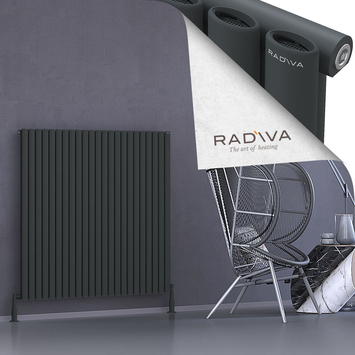 Radiva - Bia Radiateur En Aluminium 1200x1326 Anthracite Foncé