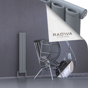 Radiva - Bia Radiateur En Aluminium 1200x224 Gris