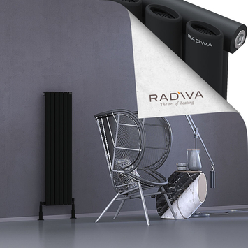 Radiva - Bia Radiateur En Aluminium 1200x340 Noir