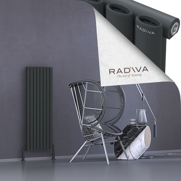 Radiva - Bia Radiateur En Aluminium 1200x456 Anthracite Foncé