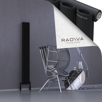 Radiva - Bia Radiateur En Aluminium 1600x224 Noir