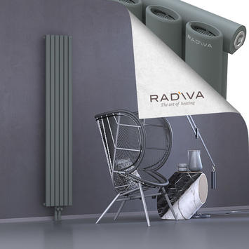 Bia Radiateur En Aluminium 1800x340 Anthracite - Thumbnail