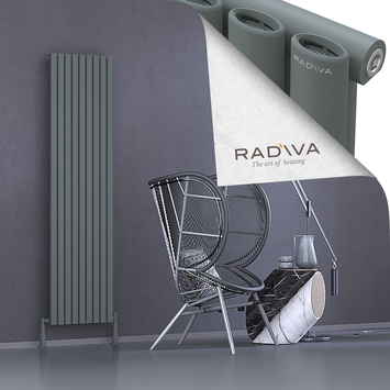 Bia Radiateur En Aluminium 1800x514 Anthracite - Thumbnail