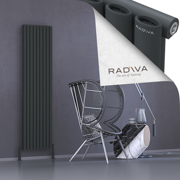 Radiva - Bia Radiateur En Aluminium 1800x514 Anthracite Foncé