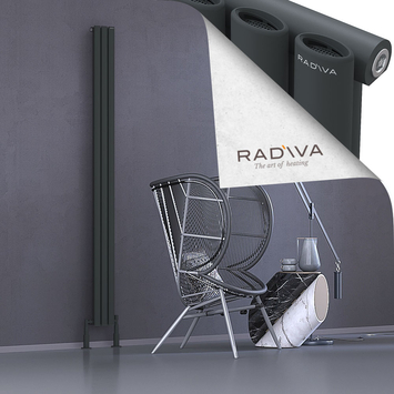 Radiva - Bia Radiateur En Aluminium 2000x166 Anthracite Foncé