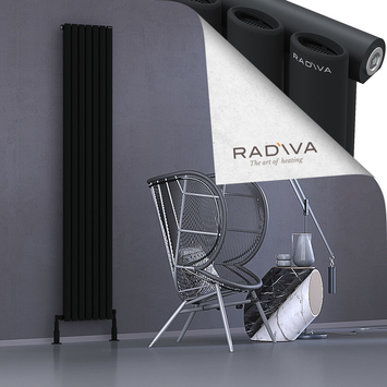 Radiva - Bia Radiateur En Aluminium 2000x398 Noir