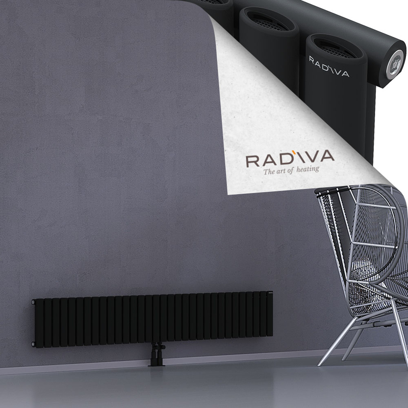 Bia Radiateur En Aluminium 300x1848 Noir