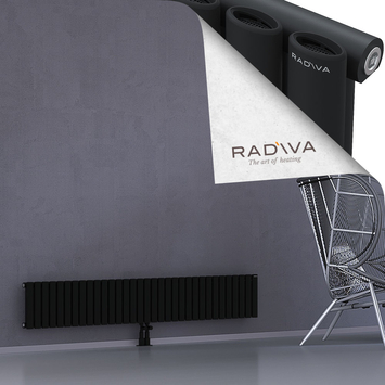 Bia Radiateur En Aluminium 300x1906 Noir - Thumbnail