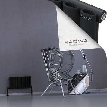 Radiva - Bia Radiateur En Aluminium 300x630 Noir