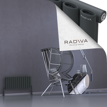 Radiva - Bia Radiateur En Aluminium 300x746 Anthracite Foncé