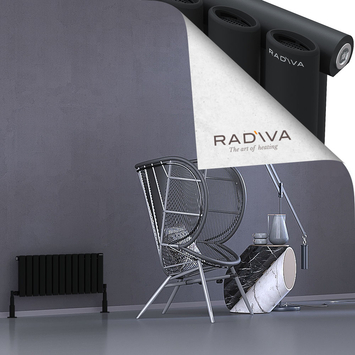Radiva - Bia Radiateur En Aluminium 300x746 Noir