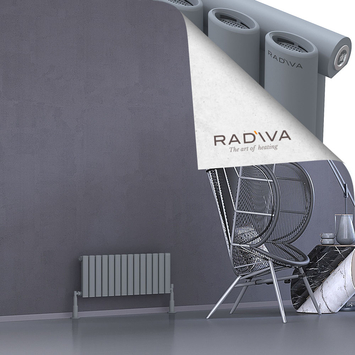 Radiva - Bia Radiateur En Aluminium 300x804 Gris