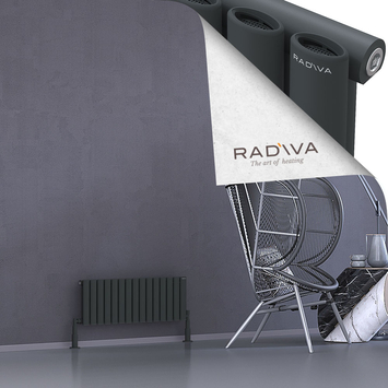 Radiva - Bia Radiateur En Aluminium 300x862 Anthracite Foncé