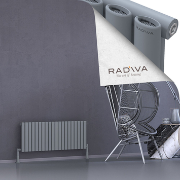 Radiva - Bia Radiateur En Aluminium 400x1152 Gris