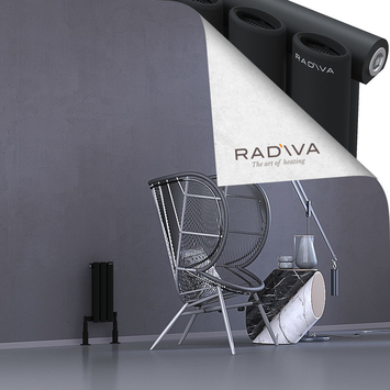 Radiva - Bia Radiateur En Aluminium 400x166 Noir