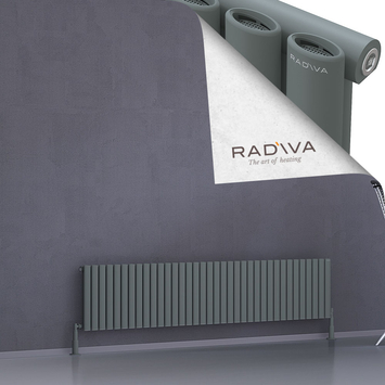 Radiva - Bia Radiateur En Aluminium 400x2080 Anthracite