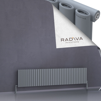 Radiva - Bia Radiateur En Aluminium 400x2196 Gris