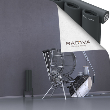 Radiva - Bia Radiateur En Aluminium 500x166 Anthracite Foncé
