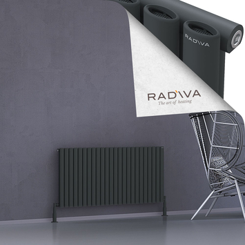 Radiva - Bia Radiateur En Aluminium 600x1384 Anthracite Foncé