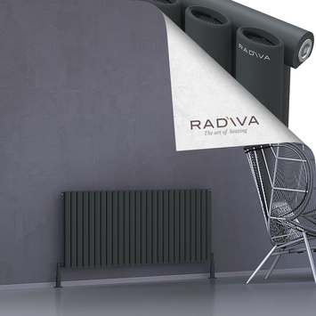Radiva - Bia Radiateur En Aluminium 600x1500 Anthracite Foncé