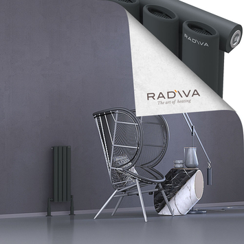 Radiva - Bia Radiateur En Aluminium 600x224 Anthracite Foncé