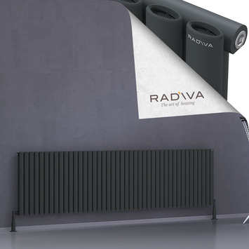 Radiva - Bia Radiateur En Aluminium 600x2486 Anthracite Foncé