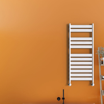 Radiva - Bora Bora Decorative Towel Warmer 500x1200 White Radiva - Bora Bora Decorative Towel Warmer 500x1200 White