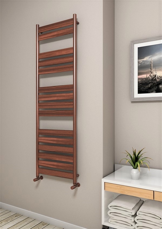 Bora Bora Decorative Towel Warmer 500x1600 Wood Effect