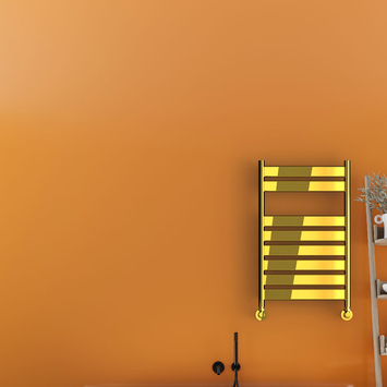 Radiva - Bora Bora Decorative Towel Warmer 500x800 Gold Radiva - Bora Bora Decorative Towel Warmer 500x800 Gold