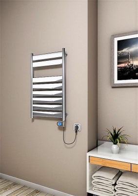 Bora Bora Electric Towel Warmer 200 Watt 500x800 Chrome (Musa Thermostat)