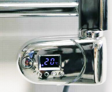 Bora Bora Electric Towel Warmer 300 Watt 500x1200 Anthracite (Thesis Thermostat)