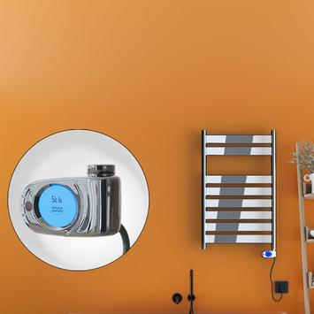 Radiva - Bora Bora Elektrikli Havlupan 300 Watt 500x800 Krom (Musa Termostat) Radiva - Bora Bora Elektrikli Havlupan 300 Watt 500x800 Krom (Musa Termostat)