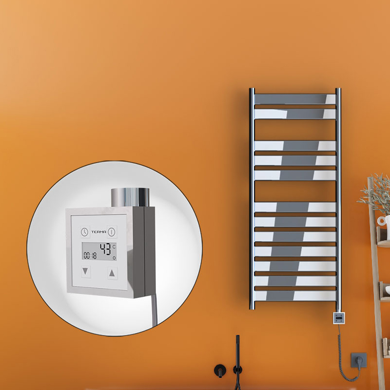 Bora Bora Elektrikli Havlupan 500x1200 Krom (KTX3 Termostat) 300W Spiral Kablolu