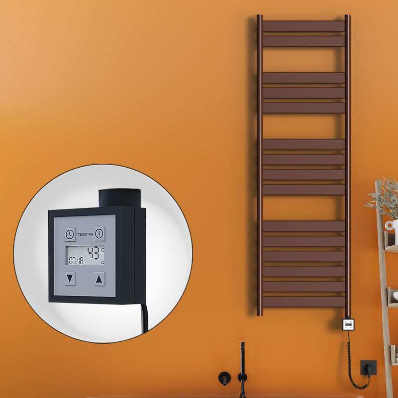 Bora Bora Electric Towel Warmer 500x1600 Antique Copper Ktx3 300 W (Spiral Cable)
